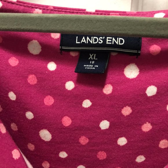 Lands End wrap-look dress - Picture 6 of 6